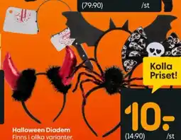 Rusta Halloween Diadem erbjuda