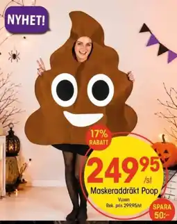 EKO Maskeraddräkt Poop erbjuda
