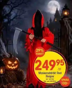 EKO Maskeraddräkt Red Reaper erbjuda