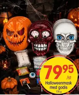 EKO Halloweenmask med godis erbjuda