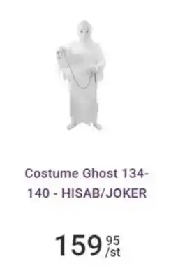 EKO HISAB/JOKER Costume Ghost erbjuda