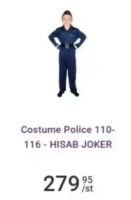 EKO HISAB JOKER Costume Police erbjuda