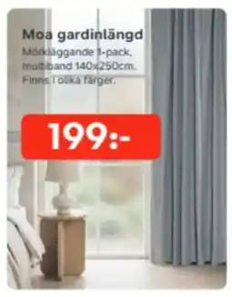 Bo Ohlsson Moa gardinlängd erbjuda