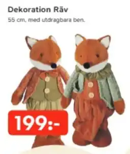 Bo Ohlsson Dekoration Räv erbjuda