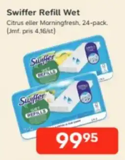 Bo Ohlsson Swiffer refill wet erbjuda