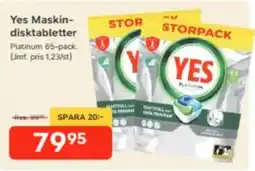 Bo Ohlsson Yes maskindisktabletter platinum erbjuda