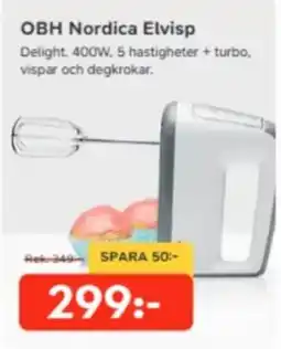 Bo Ohlsson Obh nordica elvisp erbjuda