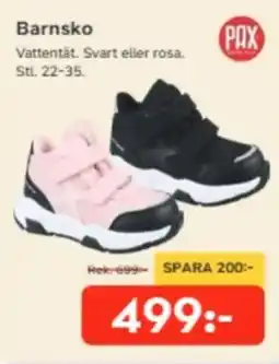 Bo Ohlsson Pax barnsko erbjuda