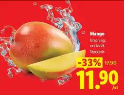 Lidl Mango erbjuda