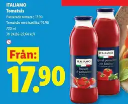 Lidl ITALIAMO Tomatsås erbjuda