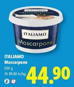 Lidl ITALIAMO Mascarpone erbjuda