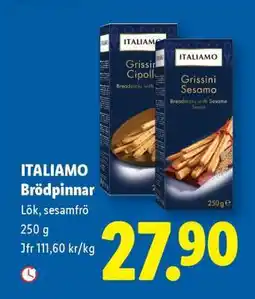 Lidl ITALIAMO Brödpinnar erbjuda