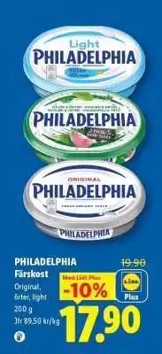 Lidl Philadelphia färskost erbjuda