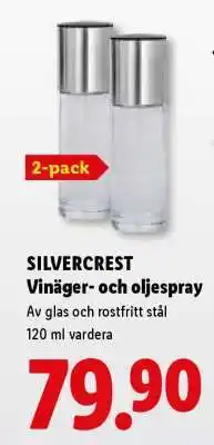 Lidl SILVERCREST Vinäger- och oljespray erbjuda