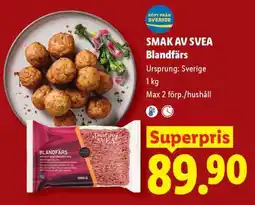 Lidl SMAK AV SVEA Blandfärs erbjuda