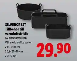 Lidl SILVERCREST Tillbehör till varmluftsfritös erbjuda