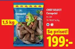 Lidl Chef Select Cevapcici erbjuda