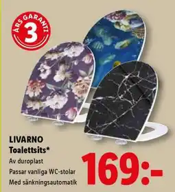 Lidl LIVARNO Toalettsits erbjuda