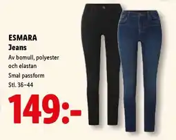 Lidl esmará Jeans erbjuda