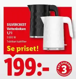 Lidl SILVERCREST Vattenkokare erbjuda
