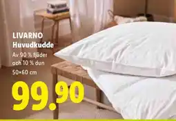 Lidl LIVARNO Huvudkudde erbjuda