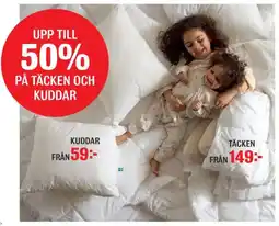 Mio Täcken och kuddar erbjuda
