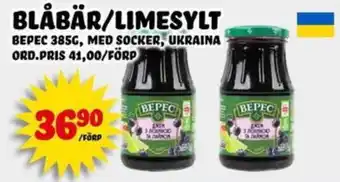Bepec blåbär/limesyrt