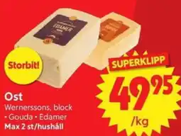 Nya Pulsen Wernerssons ost erbjuda