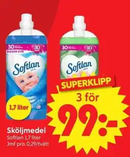 Nya Pulsen Softlan sköljmedel erbjuda