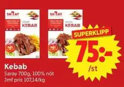 Nya Pulsen Saray Kebab erbjuda