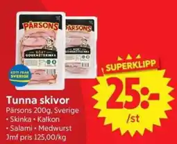 Nya Pulsen Pärsons tunna skivor erbjuda
