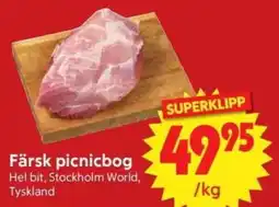 Nya Pulsen Färsk picnicbog erbjuda