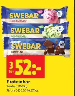 ICA Supermarket Proteinbar erbjuda