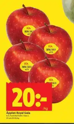 ICA Supermarket ÄPPLEN ROYAL GALA erbjuda