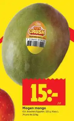ICA Supermarket Mogen Mango erbjuda