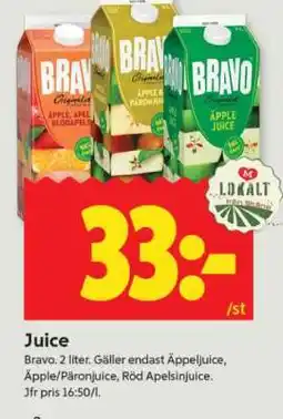 ICA Supermarket JUICE erbjuda