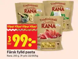 ICA Supermarket Färsk fylld pasta erbjuda