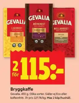 ICA Supermarket Bryggkaffe erbjuda