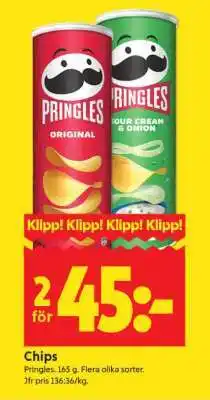 ICA Supermarket CHIPS erbjuda