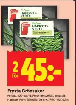 ICA Supermarket Frysta Grönsaker erbjuda