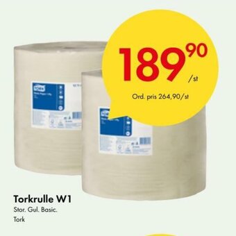 Snabbgross Tork Torkrulle W1 erbjuda