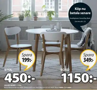 JYSK Jegind Stol erbjuda
