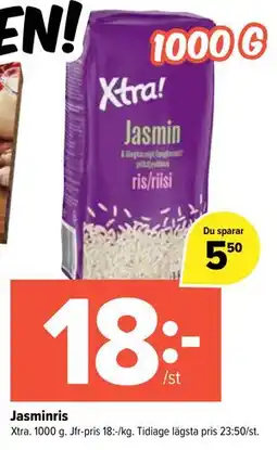 Coop Extra Jasminris erbjuda