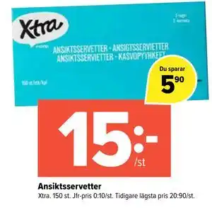 Ansiktsservetter
