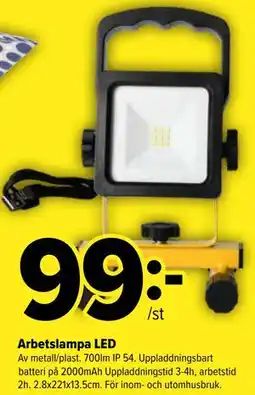 Coop Extra Arbetslampa LED erbjuda