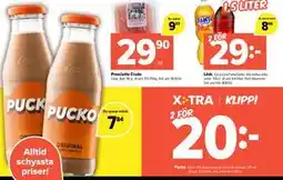 Coop Extra Pucko erbjuda