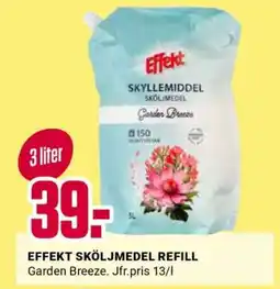 ÖoB EFFEKT SKÖLJMEDEL REFILL erbjuda