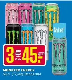 ÖoB MONSTER ENERGY erbjuda