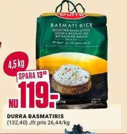 ÖoB DURRA BASMATIRIS erbjuda