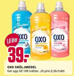 ÖoB OXO SKÖLJMEDEL erbjuda